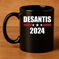 Desantis 2024 Ron Desantis 2024 Presidential Election Desantis For President 11oz C Handle Ceramic Mug