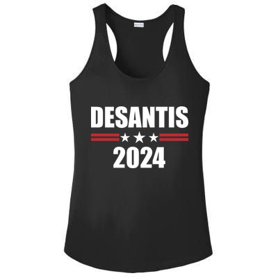 Desantis 2024 Ron Desantis 2024 Presidential Election Desantis For President Ladies PosiCharge Competitor Racerback Tank