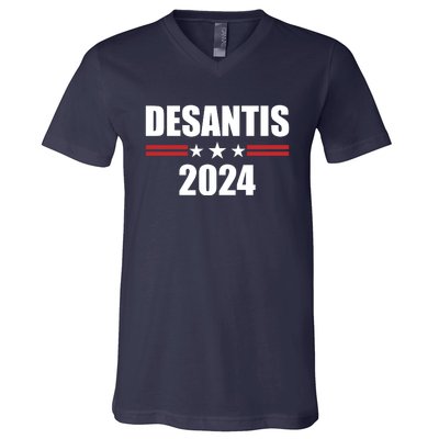 Desantis 2024 Ron Desantis 2024 Presidential Election Desantis For President V-Neck T-Shirt