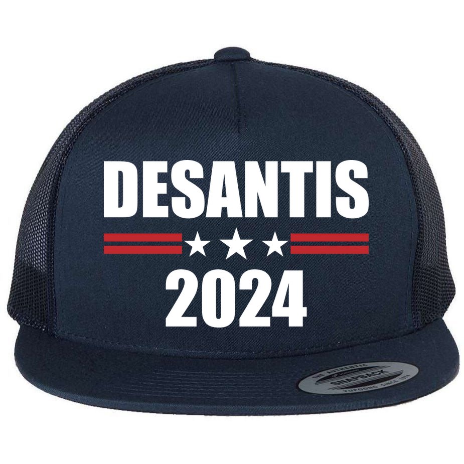 Desantis 2024 Ron Desantis 2024 Presidential Election Desantis For President Flat Bill Trucker Hat