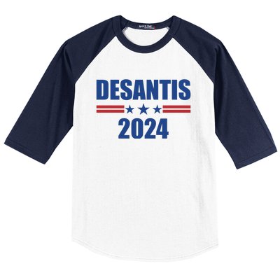 Desantis 2024 Ron Desantis 2024 Presidential Election Desantis For President Baseball Sleeve Shirt