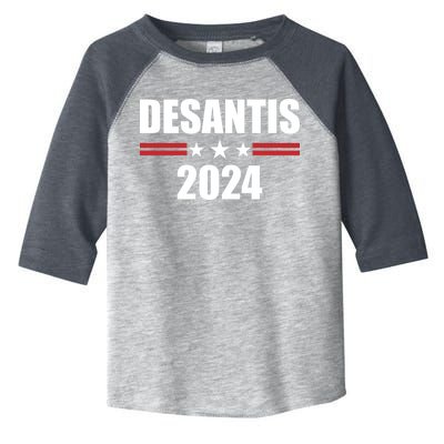 Desantis 2024 Ron Desantis 2024 Presidential Election Desantis For President Toddler Fine Jersey T-Shirt