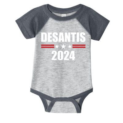 Desantis 2024 Ron Desantis 2024 Presidential Election Desantis For President Infant Baby Jersey Bodysuit
