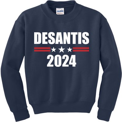 Desantis 2024 Ron Desantis 2024 Presidential Election Desantis For President Kids Sweatshirt