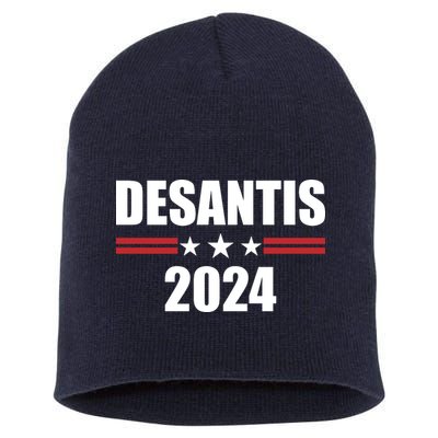 Desantis 2024 Ron Desantis 2024 Presidential Election Desantis For President Short Acrylic Beanie