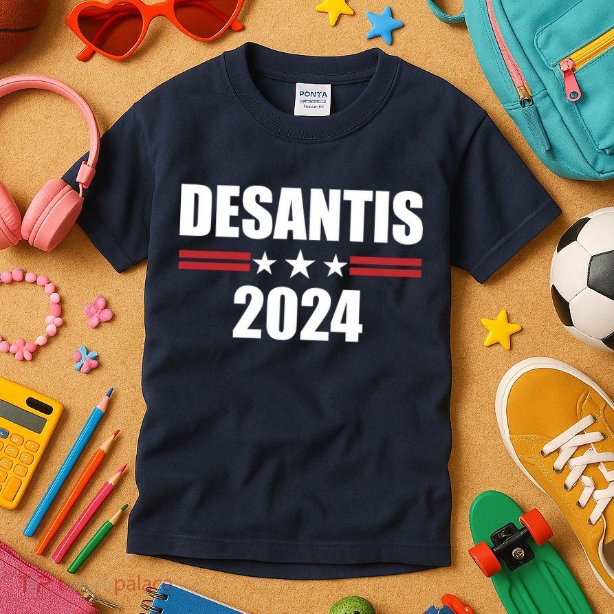 Desantis 2024 Ron Desantis 2024 Presidential Election Desantis For President Kids T-Shirt