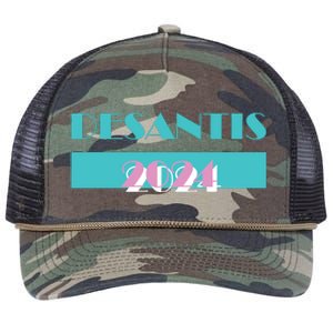 Desantis 2024 Ron Desantis 2024 Presidential Election Desantis President 2024 Retro Rope Trucker Hat Cap