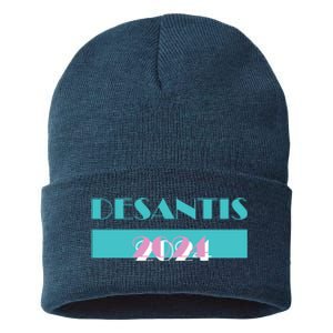 Desantis 2024 Ron Desantis 2024 Presidential Election Desantis President 2024 Sustainable Knit Beanie