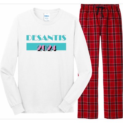 Desantis 2024 Ron Desantis 2024 Presidential Election Desantis President 2024 Long Sleeve Pajama Set