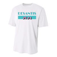 Desantis 2024 Ron Desantis 2024 Presidential Election Desantis President 2024 Performance Sprint T-Shirt