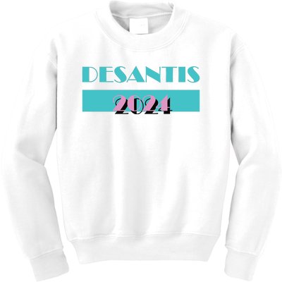 Desantis 2024 Ron Desantis 2024 Presidential Election Desantis President 2024 Kids Sweatshirt