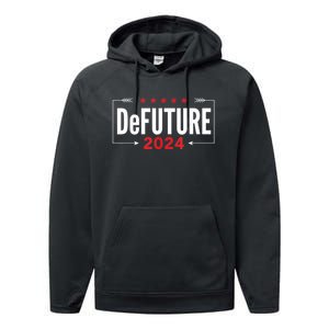 DeFUTURE 2024 Ron Desantis Florida Performance Fleece Hoodie