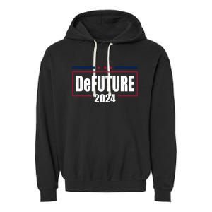 DeFUTURE 2024 Ron Desantis Florida Garment-Dyed Fleece Hoodie