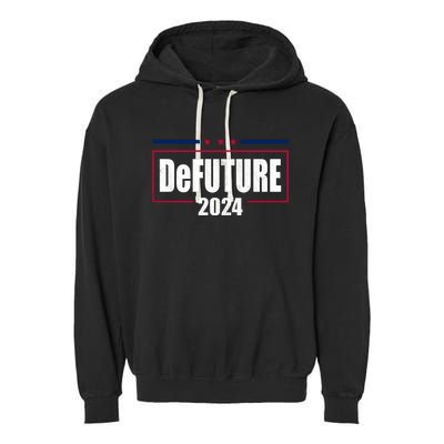 DeFUTURE 2024 Ron Desantis Florida Garment-Dyed Fleece Hoodie