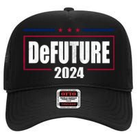 DeFUTURE 2024 Ron Desantis Florida High Crown Mesh Back Trucker Hat