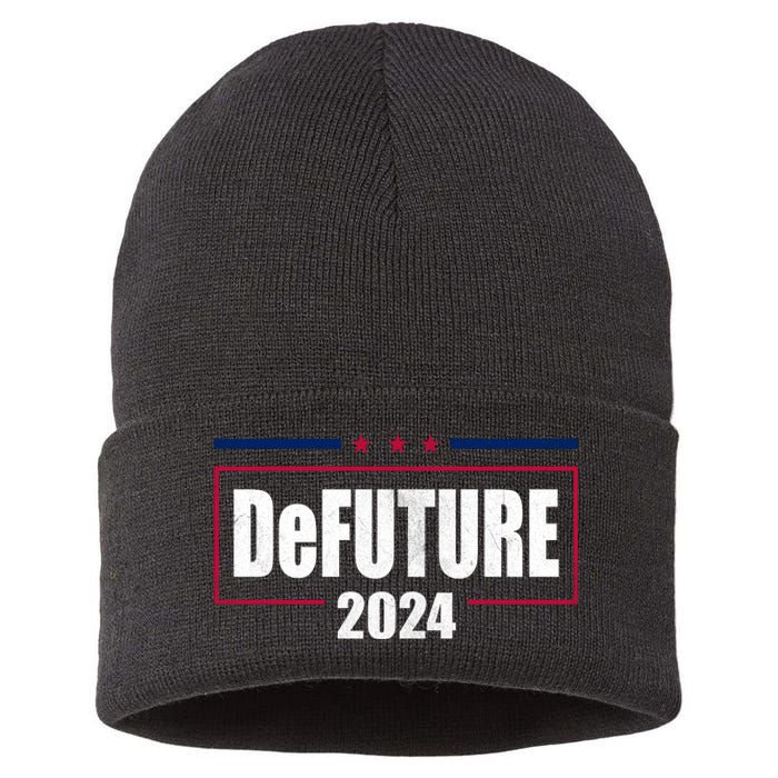 DeFUTURE 2024 Ron Desantis Florida Sustainable Knit Beanie