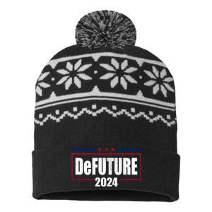 DeFUTURE 2024 Ron Desantis Florida USA-Made Snowflake Beanie