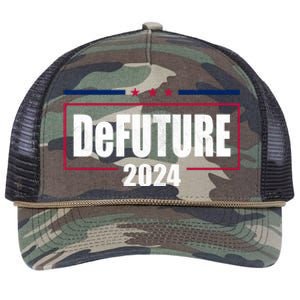 DeFUTURE 2024 Ron Desantis Florida Retro Rope Trucker Hat Cap