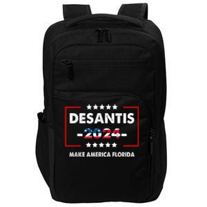 DeSantis 2024 Ron DeSantis For President 2024 Election Impact Tech Backpack