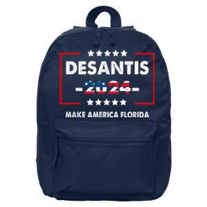 DeSantis 2024 Ron DeSantis For President 2024 Election 16 in Basic Backpack