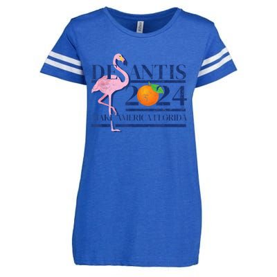 DeSantis 2024 Ron DeSantis For President 2024 Election Enza Ladies Jersey Football T-Shirt