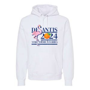 DeSantis 2024 Ron DeSantis For President 2024 Election Premium Hoodie