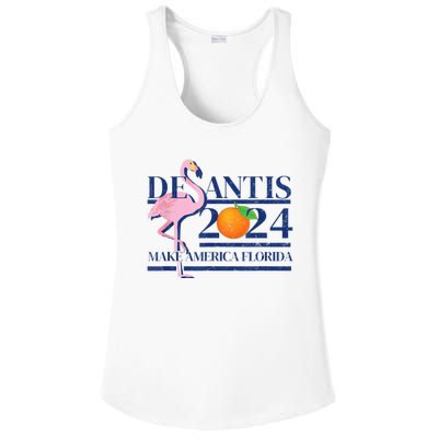 DeSantis 2024 Ron DeSantis For President 2024 Election Ladies PosiCharge Competitor Racerback Tank