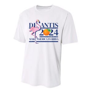 DeSantis 2024 Ron DeSantis For President 2024 Election Performance Sprint T-Shirt