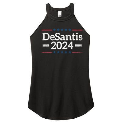 Desantis 2024 Retro Vintage Make America Florida Women's Perfect Tri Rocker Tank