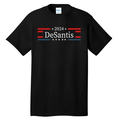 Desantis 2024 Retro Vintage Make America Florida Tall T-Shirt