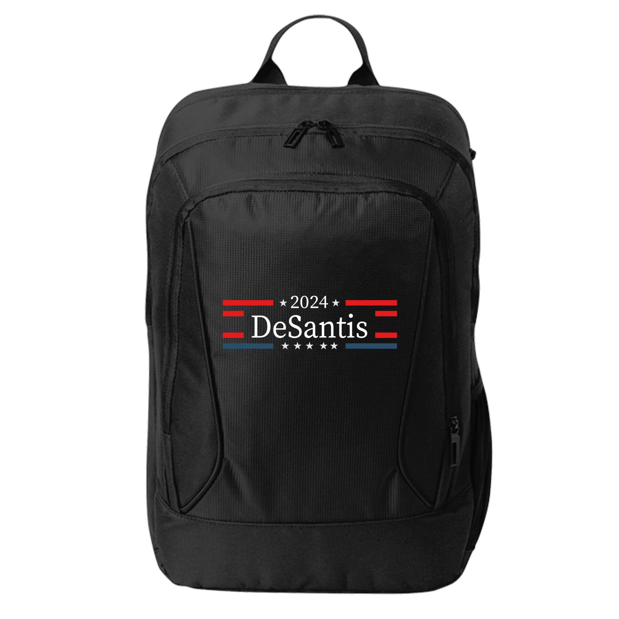 Desantis 2024 Retro Vintage Make America Florida City Backpack