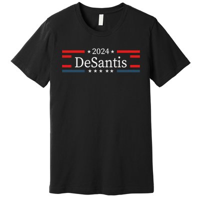 Desantis 2024 Retro Vintage Make America Florida Premium T-Shirt