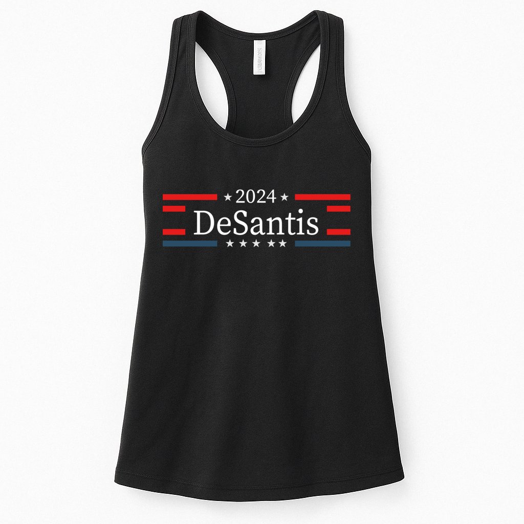 Desantis 2024 Retro Vintage Make America Florida Womens Tank Top