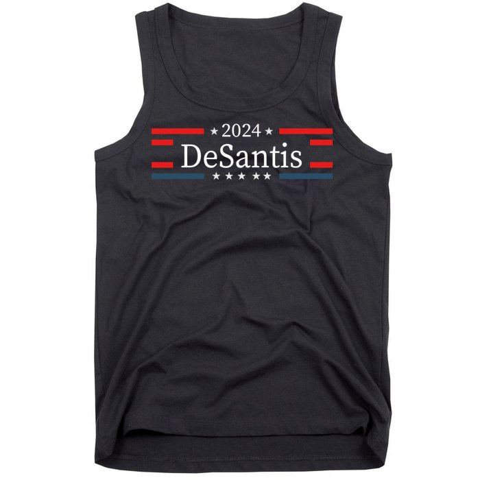 Desantis 2024 Retro Vintage Make America Florida Tank Top