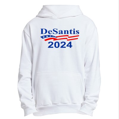 Desantis 2024 Retro Vintage Make America Florida Urban Pullover Hoodie