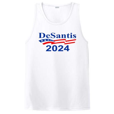 Desantis 2024 Retro Vintage Make America Florida PosiCharge Competitor Tank