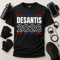 Desantis 2028 Ron Desantis 2028 For President Election Cooling Performance Crew T-Shirt