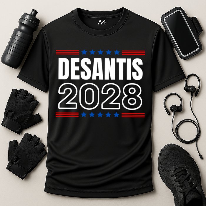 Desantis 2028 Ron Desantis 2028 For President Election Cooling Performance Crew T-Shirt