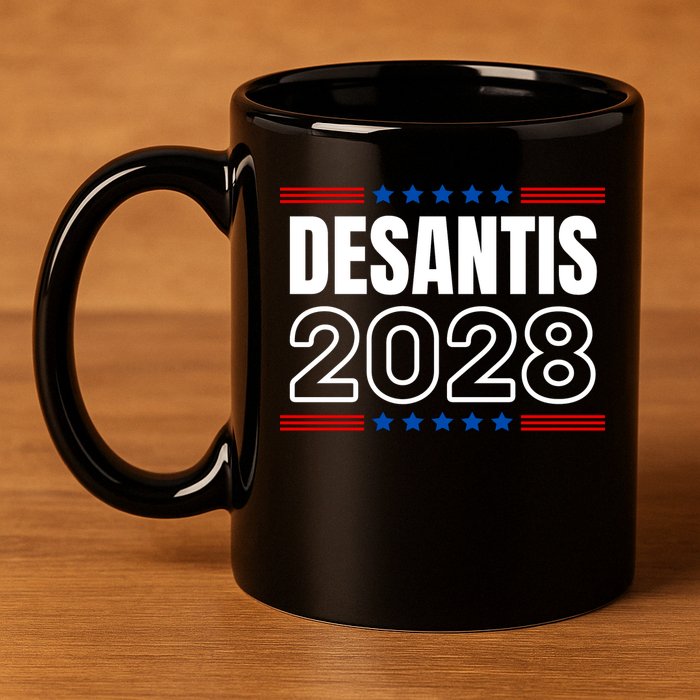 Desantis 2028 Ron Desantis 2028 For President Election 11oz C Handle Ceramic Mug