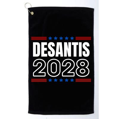 Desantis 2028 Ron Desantis 2028 For President Election Golf Towel