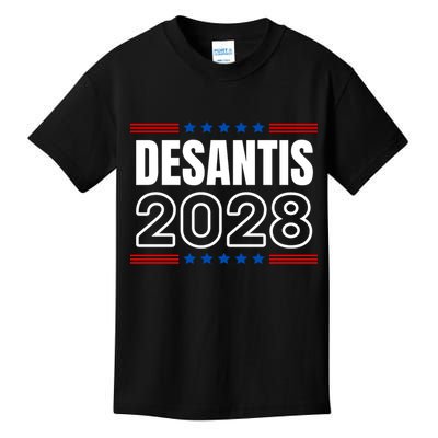 Desantis 2028 Ron Desantis 2028 For President Election Kids T-Shirt