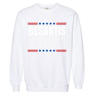 Desantis 2028 Ron Desantis 2028 For President Election Garment-Dyed Sweatshirt
