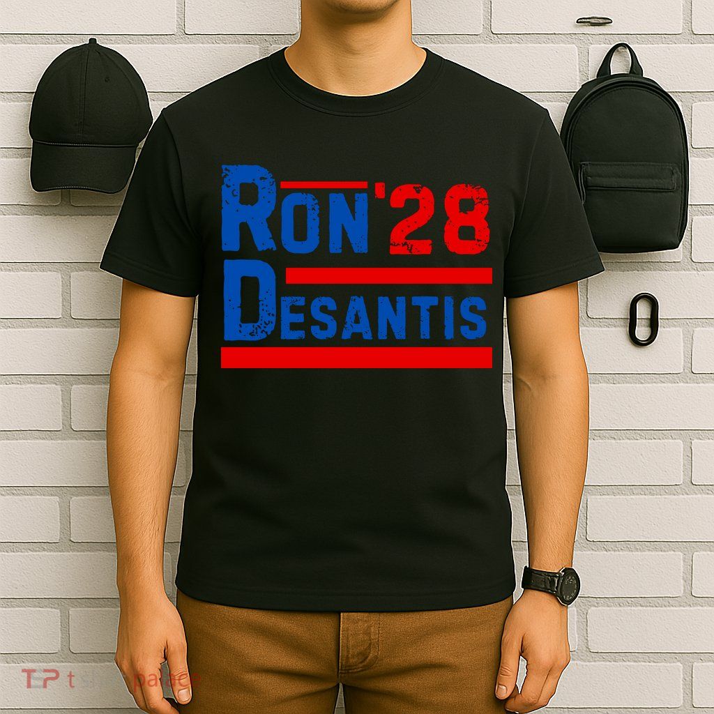 Desantis 2028 Ron Desantis 2028 President Election Retro T-Shirt