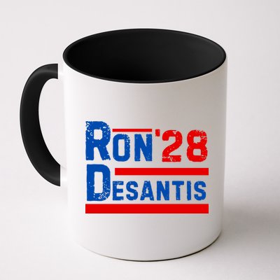 Desantis 2028 Ron Desantis 2028 President Election Retro Mug