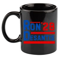 Desantis 2028 Ron Desantis 2028 President Election Retro 11oz C Handle Ceramic Mug