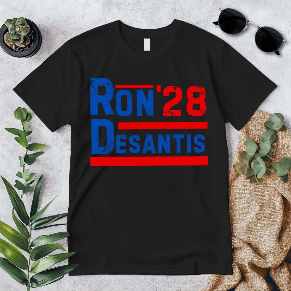 Desantis 2028 Ron Desantis 2028 President Election Retro Premium T-Shirt