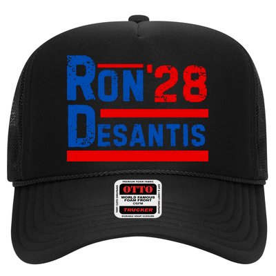 Desantis 2028 Ron Desantis 2028 President Election Retro Trucker Hat