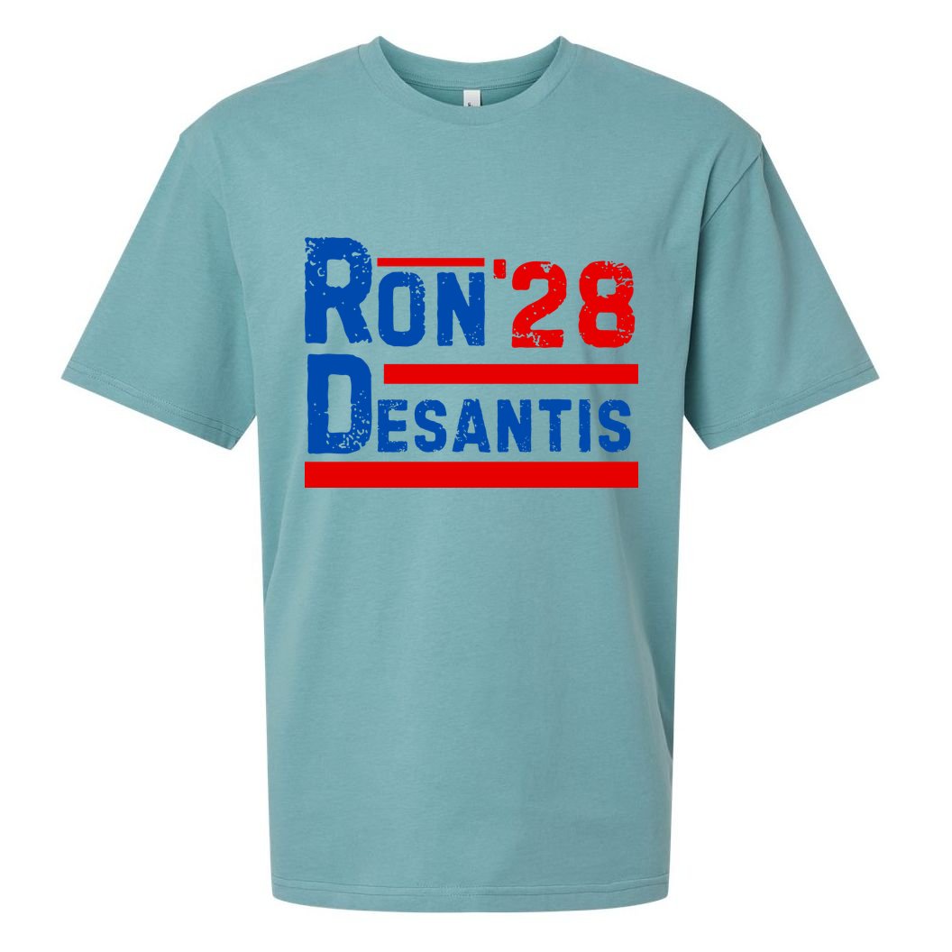 Desantis 2028 Ron Desantis 2028 President Election Retro Sueded Cloud Jersey T-Shirt