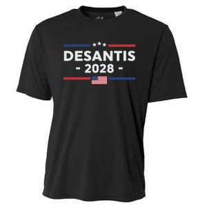 Desantis 2028 Ron Desantis 2028 President Election Us Flag Cooling Performance Crew T-Shirt