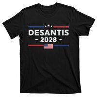 Desantis 2028 Ron Desantis 2028 President Election Us Flag T-Shirt